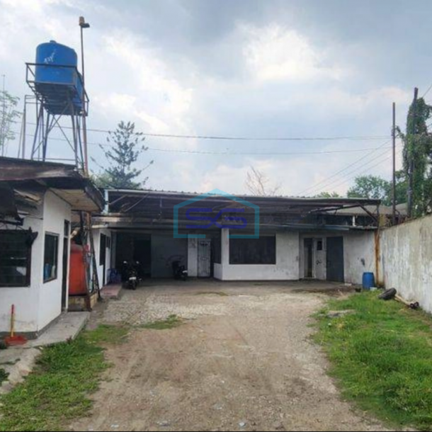 Disewakan Gudang Daerah Industri Bisa Akses Kontainer 40 Feet di Cibaligo Cimahi LT 600m2-1