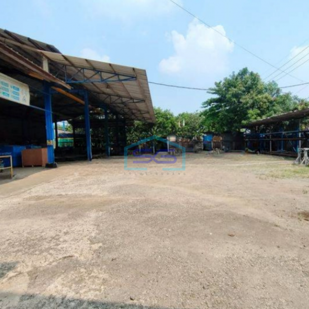 Dijual Gudang Workshop Bantar Gebang Masuk Kontainer Dekat Narogong Bekasi LT 6180m2-2