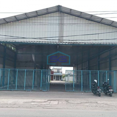 Dijual Gudang Pinggir Jalan Lemah Abang Cikarang Bekasi Luas 1500m2