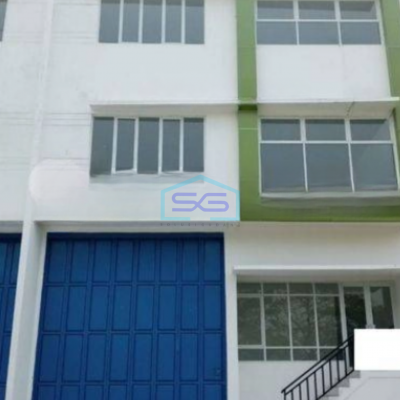 Dijual Gudang Baru 3 Lantai Luas Tanah 444m2 Di Jalan Industri Cikarang Bekasi