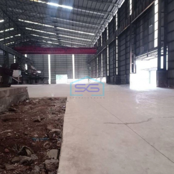 Disewakan Gudang Luas Bangunan 2000 M2 Ada Hoist Crane Di Tambun Bekasi-1
