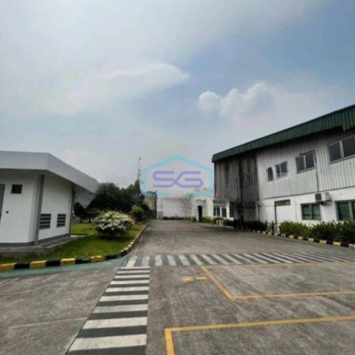 Dijual Pabrik Kawasan Industri Jababeka Cikarang Bekasi Luas Tanah 20000m2 Dekat Tol