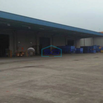 Dijual Gudang Kokoh Luas Tanah 30500m2 Dalam Kawasan Industri Cibitung Cikarang Barat Bekasi