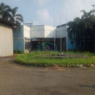 Dijual Gudang ex Kontruksi Baja Luas Bangunan 5000m2 di Kosambi Klari Karawang