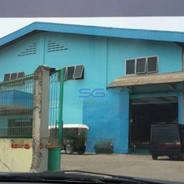 Dijual Gudang Bekas Carton Box di Kawasan Industri Gobel Cibitung Bekasi LT 2516m2-1