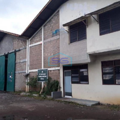 Dijual Gudang di Pinggir Jalan Raya Cukang Galih Curug Tangerang Banten LT 2300m2