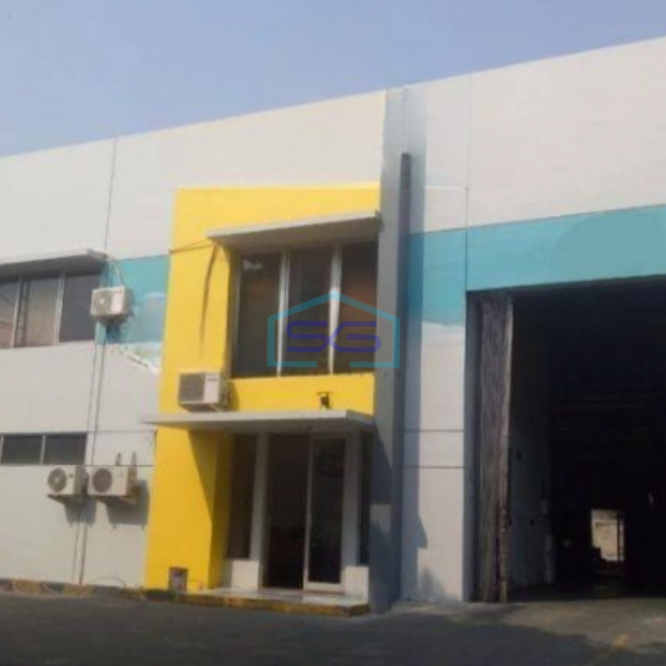 Dijual Gudang Kawasan Industri Delta Silicon Cikarang Akses Kontainer Harga Murah LT 1357m2-1