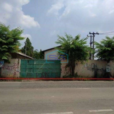 Dijual Gudang Pinggir Jalan di Cibarusah Cikarang Selatan LT 1200m2