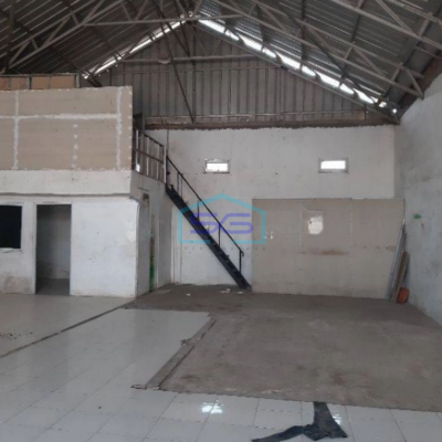 Dijual Gudang Bekas Baja Ringan Pinggir Jalan Cikarang Bekasi Sukatani Masuk Container