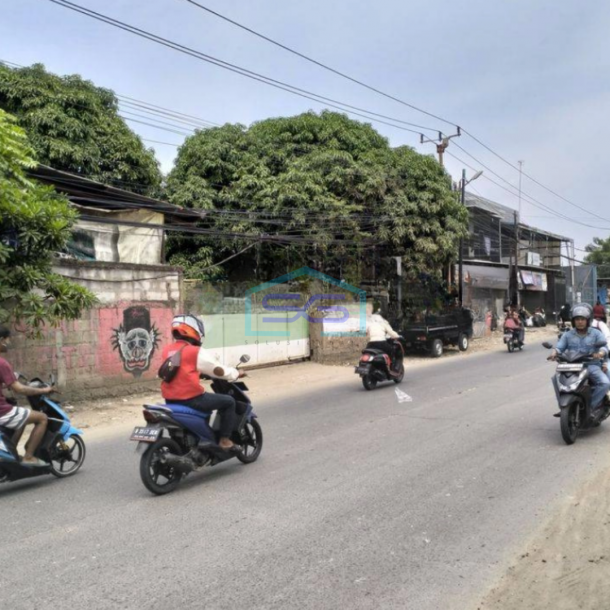 Dijual Gudang Pinggir Jalan Bisa Container Teluk Naga Tangerang Luas Tanah 3350m2-3