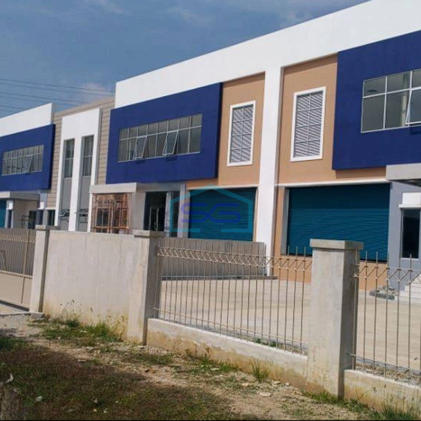 Disewakan Gudang Baru On Progress Siap Pakai Ada Loading Dock di Delta Silicon Lippo Cikarang Bekasi-1