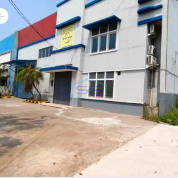 Disewakan Gudang Bebas Banjir Kawasan Industri Segitiga Emas Jababeka Bekasi LB 1000m2-1