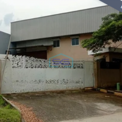 Dijual Gudang Murah LT 1400m2 di Dalam Kawasan Industri Cikarang Bekasi