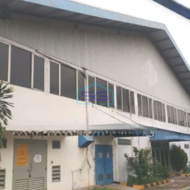 Dijual Gudang dan Pabrik Luas Tanah 10114m2 di Kawasan Industri Cikarang Bekasi-1