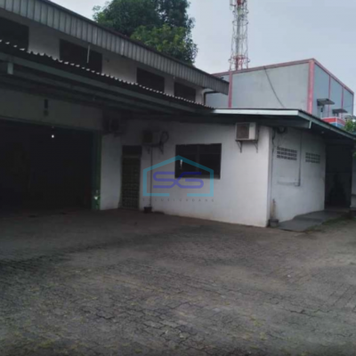 Dijual Gudang Ex Bengkel Akses Container di Cibitung Cikarang Bekasi LT 845m2