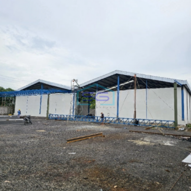 Dijual Gudang Luar Kawasan Akses Container di Cikarang Timur Bekasi LT 4573m2-1