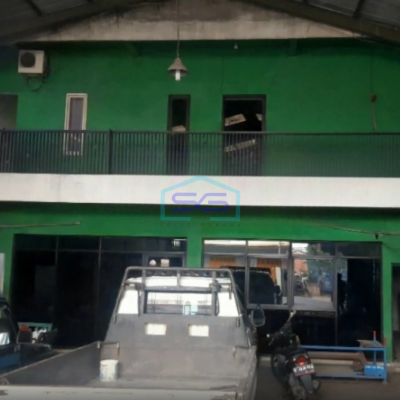 Dijual Gudang Akses Container Pinggir Jalan di Cikarang Bekasi Luas Tanah 310m2