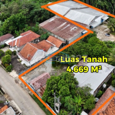 Dijual Gudang Strategis Di Kawasan Industri Purwakarta Jawa Barat Luas Tanah 4669m2