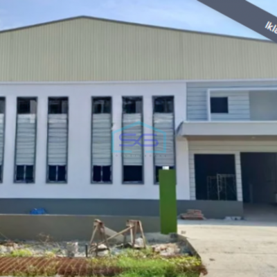 Dijual Gudang Di Kawasan Industri Delta Silicon Cikarang Bekasi Luas Tanah 1800m2