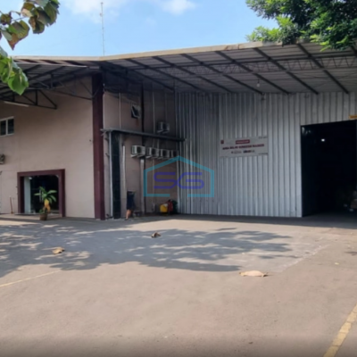 Dijual Gudang Akses Container Jalan Raya Narogong Bekasi Luas Tanah 4200m2