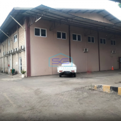 Dijual Gudang Akses Container Jalan Raya Narogong Bekasi Luas Tanah 4200m2