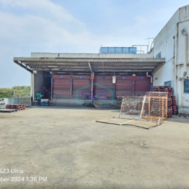 Disewakan Gudang Luas Bangunan 22200m2 Dekat Tol Dan Parkiran Luas di Cikarang Bekasi-1