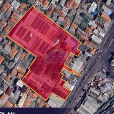 Dijual Pabrik Cibinong Bogor Pinggir Jalan Raya Luas Tanah 13390m2