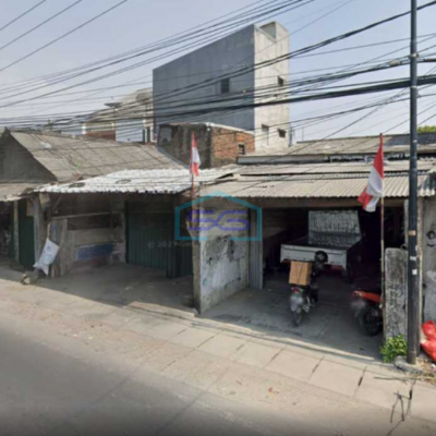 Dijual Ruko 1 Lantai Hitung Tanah Saja di Pinggir Jalan Raya Cengkareng Jakarta Barat LT 250m2