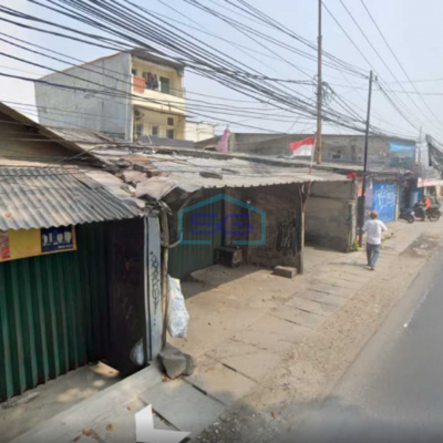 Dijual Ruko 1 Lantai Hitung Tanah Saja di Pinggir Jalan Raya Cengkareng Jakarta Barat LT 250m2