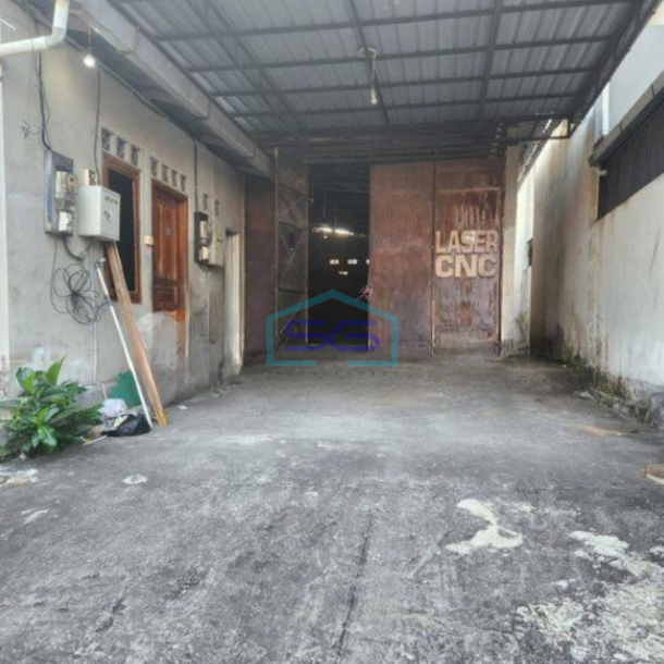 Disewakan Gudang Akses Jalan 5 Meter Di Mahendradatta Denpasar LT 245m2 Kawasan Pergudangan-1