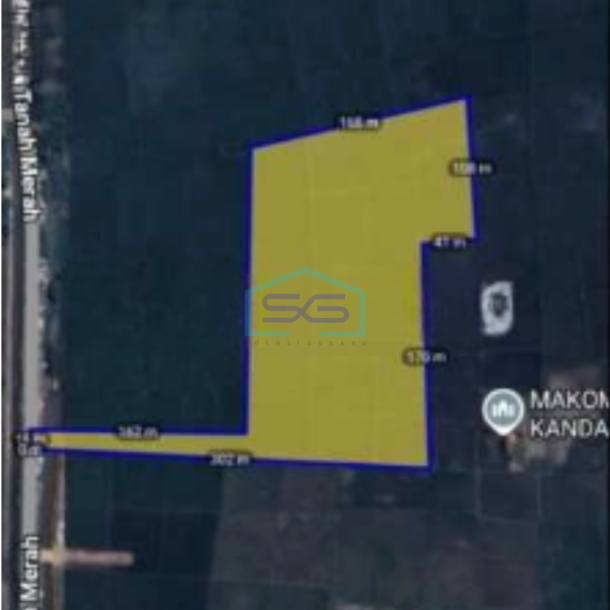 Dijual Tanah Lokasi Karang Sambung kec. Kedungwaringin Bekasi Jawa Barat Luas Tanah  40810 m²-3