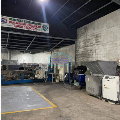 Dijual Pabrik Lokasi Di Jalan Industri Kawasan Manis Kadu Curug Tangerang LT 1190m2