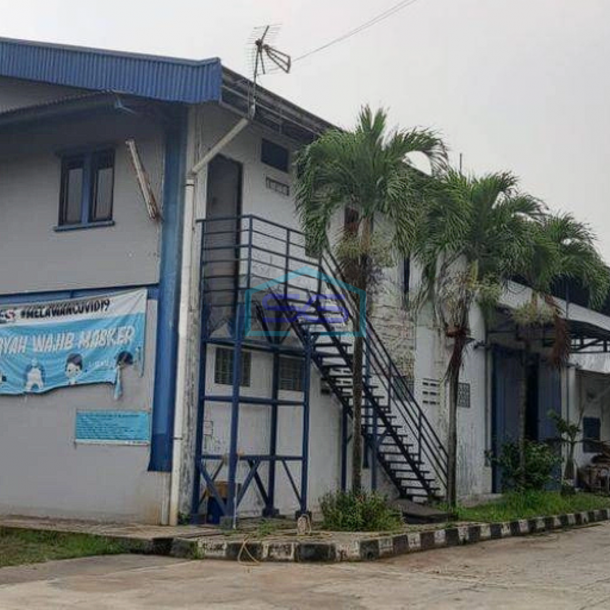Disewakan Gudang Exs Pabrik Lokasi Di Kawasan Industri Cikupa Mas 2 Tangerang Luas Tanah 1 Ha-2