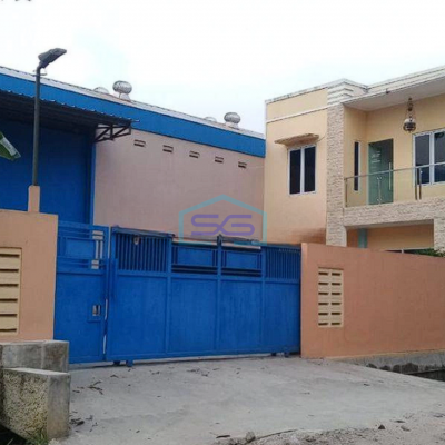 Dijual Gudang Di Kawasan Industri Dekat Tol Balaraja Tangerang LT 300m2