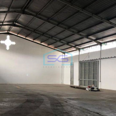 Dijual Gudang Bagus Tengah Kota Siap Masuk area pergudangan