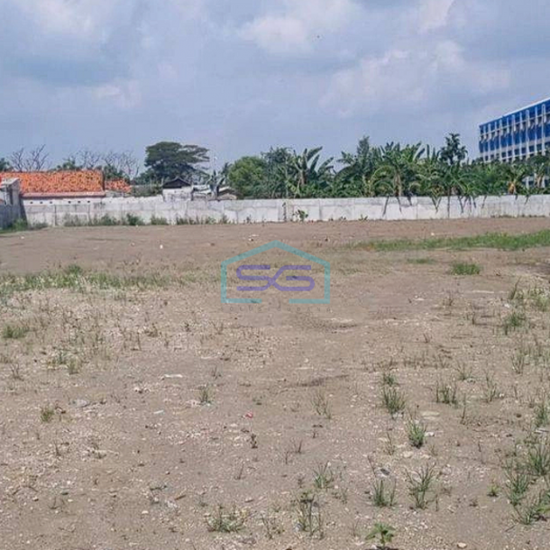 Dijual Tanah Padat Sudah Dikeliling Pager Pinggir Jalan Utama Babelan Bekasi Jawa Barat LT 3437m2-3