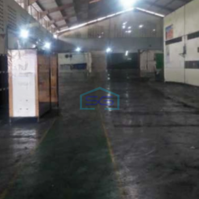 Dijual Gudang Luas Tanah  3385 m² Lokasi Bebas Banjir di Setu Bekasi