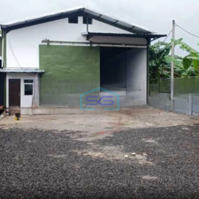 Disewakan Gudang Luas Bangunan  1100 m² Lokasi Bebas Banjir di Bogor