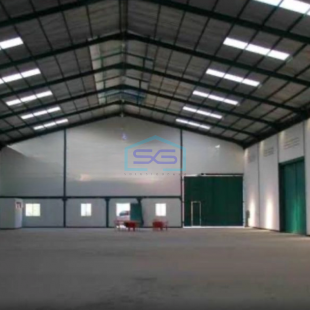 Disewakan Gudang Luas Bangunan  1105 m²  Akses Container 40 Feet di Bekasi-1