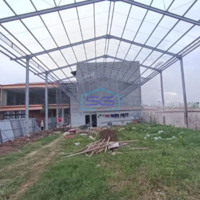 Disewakan Gudang Luas Bangunan  1105 m²  Akses Container 40 Feet di Bekasi