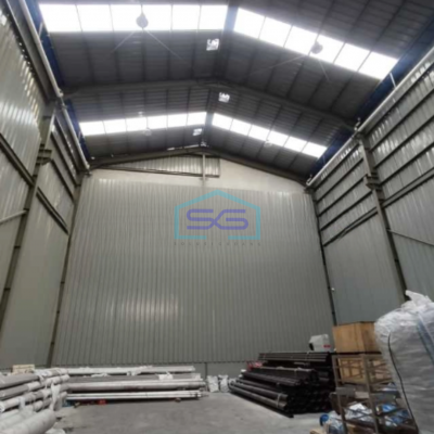 Disewakan Gudang Luas Tanah  480 m² Lokasi Bebas Banjir di Bekasi Jawa Barat