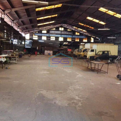 Dijual Gudang Ex Pabrik Plastik Dekat Toll di Curug Bitung Tangerang LT 5639m2