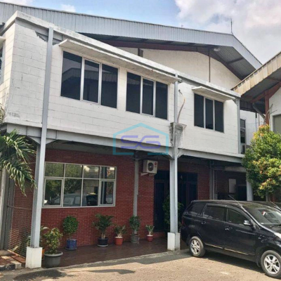 Dijual Gudang Ex Pabrik Bebas Banjir di Cibitung Bekasi LT 4439m2