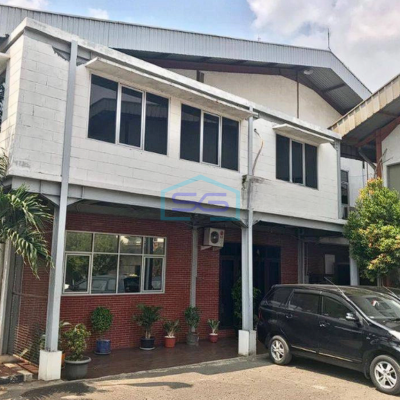 Disewakan Gudang Bagus EX Pabrik Garmen Siap Pakai di Cibitung Bekasi LT 4500m2