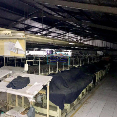 Disewakan Gudang Bagus EX Pabrik Garmen Siap Pakai di Cibitung Bekasi LT 4500m2
