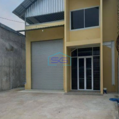 Dijual Gudang Baru Siap Huni Di Jalan Raya Depan Taman Tekno Park BSD Tangerang Selatan