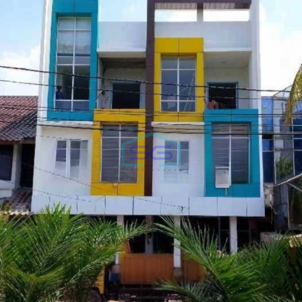Dijual Ruko 3 Lantai Hadap Jalan Raya Villa Melati Mas Serpong Tangerang Selatan-1