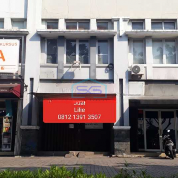 Dijual Ruko Venice Aracade Hadap Jalan Raya Ramai Strategis di Graha Raya Bintaro Tangerang Selatan Luas Bangunan  135 m-1