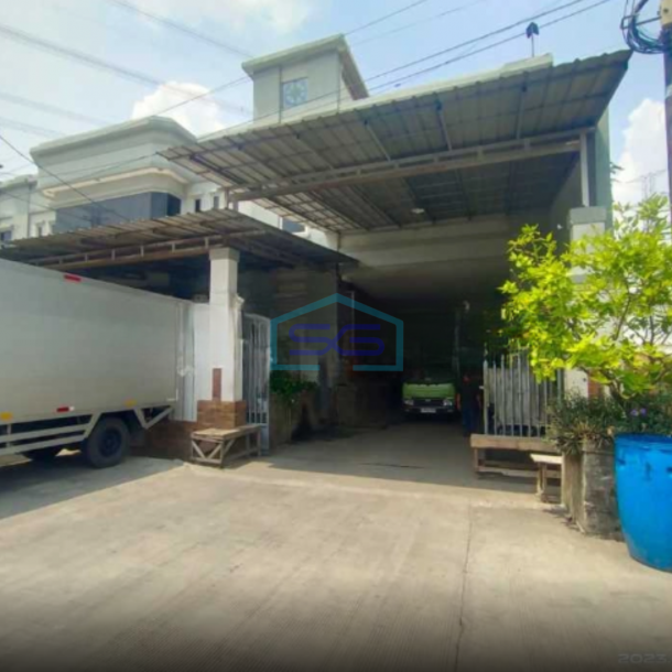 Dijual Gudang Multiguna Paku Alam Serpong Utara Tangerang Selatan Luas Bangunan  1240 m²-1