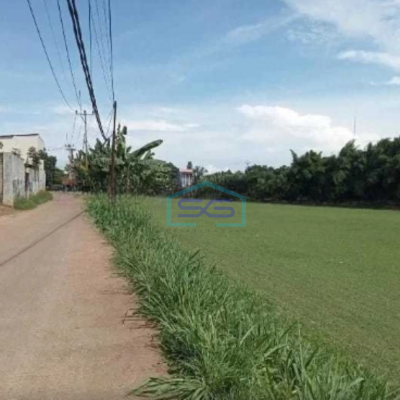 Dijual Tanah Murah Pinggir Jalan di Gunung Sindur Bogor Jawa Barat Luas Tanah  11560 m²